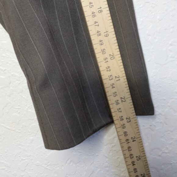 Stafford* Men's‎ Brown Wool Pinstripe Suit~ Size Blazer Jacket 40S /Pants 32x30 - Picture 8 of 16